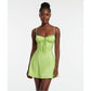 Sleeveless A-line Mini Dress.