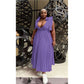 Plus Size Pleated Maxi Dress.