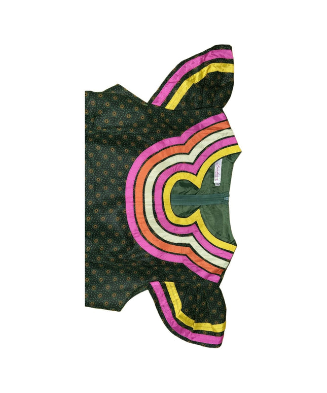 African V-neck Short Sleeve Traditional Dress main image 0