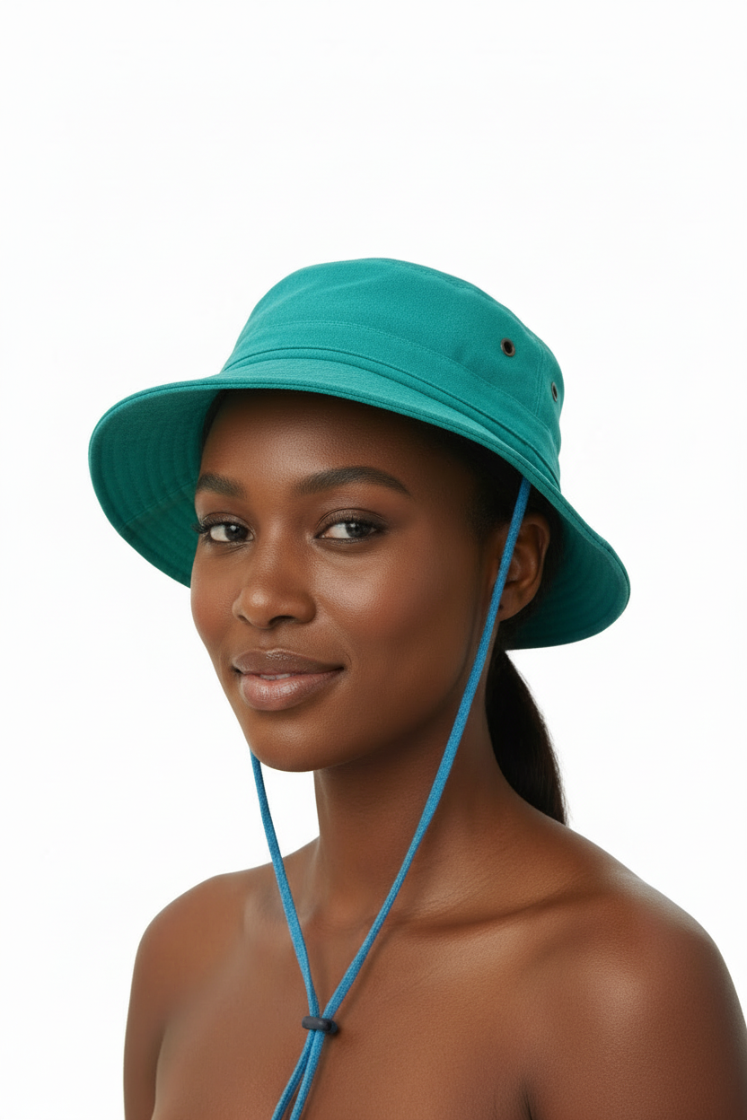 Premium Cotton Denim Bucket Hat