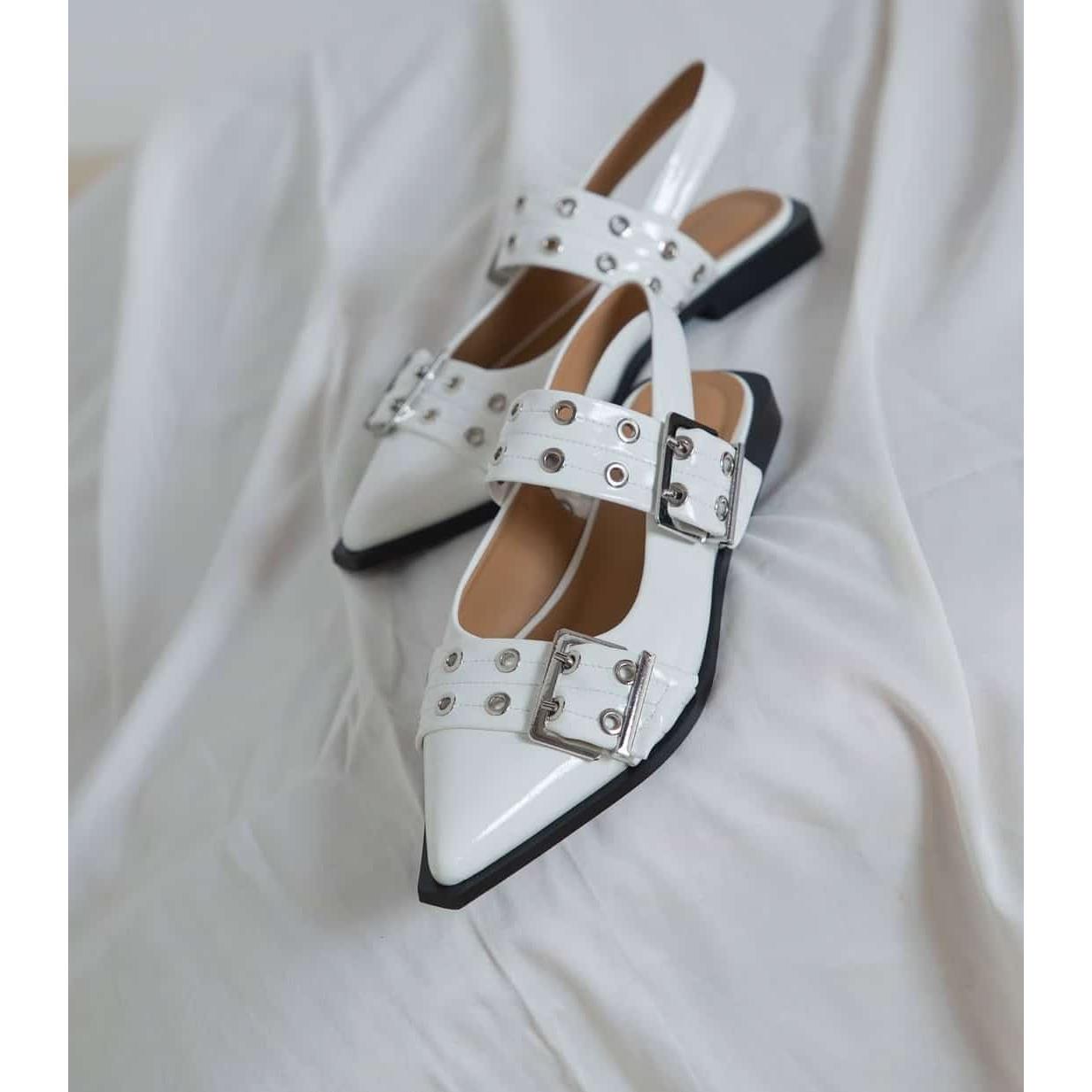 Ankle Buckle Strap Lightweight Soft Sole Shoes