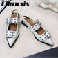 Ankle Buckle Strap Lightweight Soft Sole Shoes