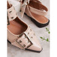 Ankle Buckle Strap Lightweight Soft Sole Shoes