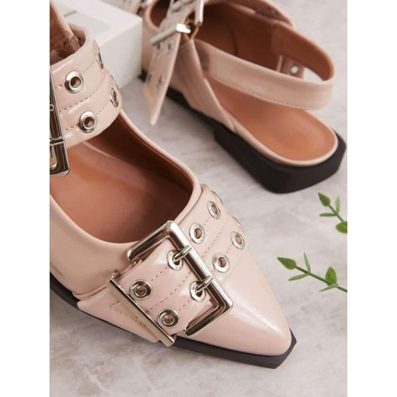 Ankle Buckle Strap Lightweight Soft Sole Shoes