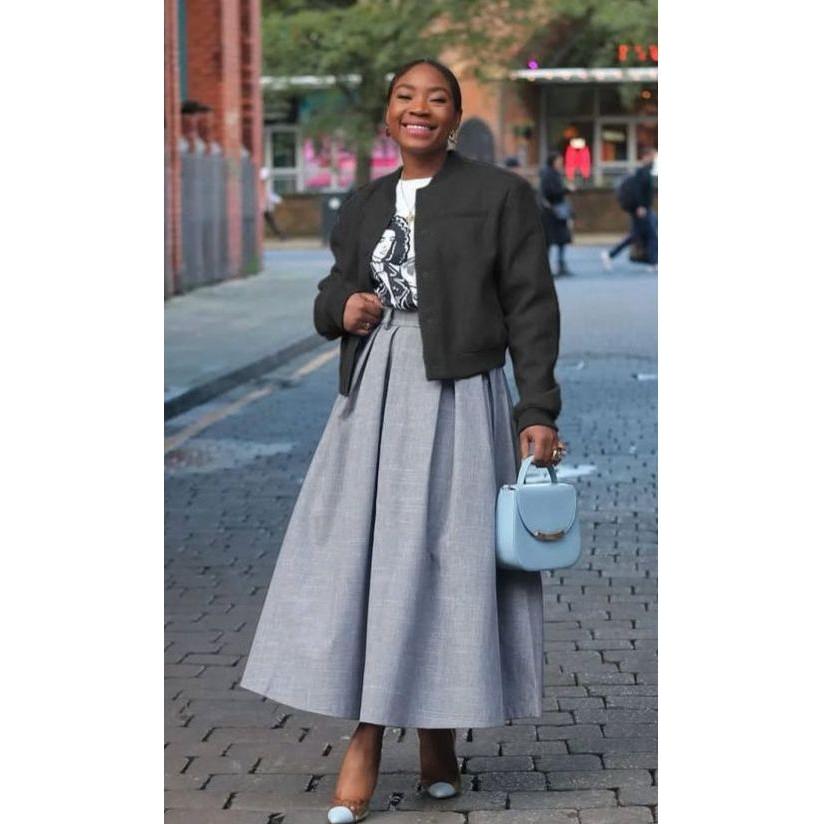 Single Breasted Casual Woolen Baseball Jacket