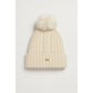 Warm Winter Hat with Faux Fur Bobble Beanie Hat