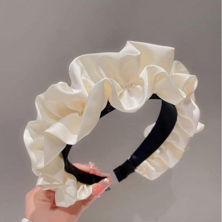 Headband Girls Hairband Pleated Hair Hoop