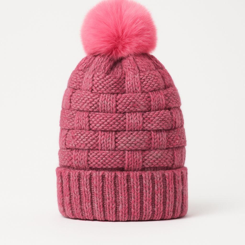 Warm Winter Bobble Beanie Hat
