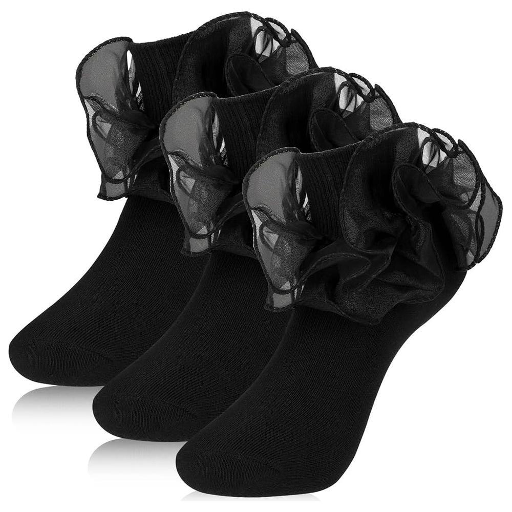 Ruffle  Ankle Stocking Socks