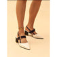 Chalk Yvette Mary Jane Slingback Pumps