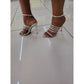 Open Toe Slip High Heels