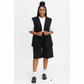 Plus size formal wear high short and waist blazer Set