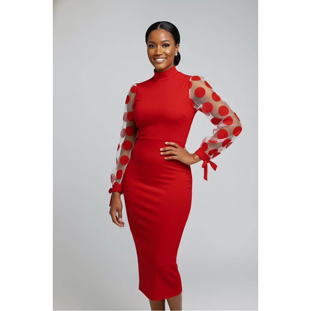 Sexy Bodycon Long Sleeve Dress