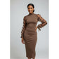 Sexy Bodycon Long Sleeve Dress
