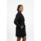 Plus Size Maxi Belted Wool Coat