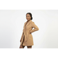 Plus Size Maxi Belted Wool Coat