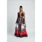 Xhosa Traditional Multi Patterned Layered 2Pcs Set