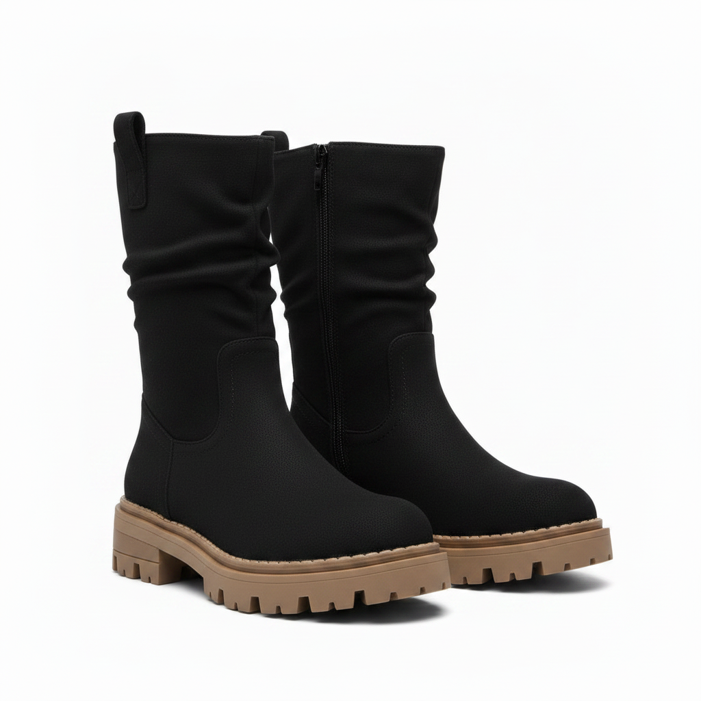 Vintage Suede Ankle Boots