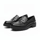 Black Stylish And Comfortable Chunky Loafers
