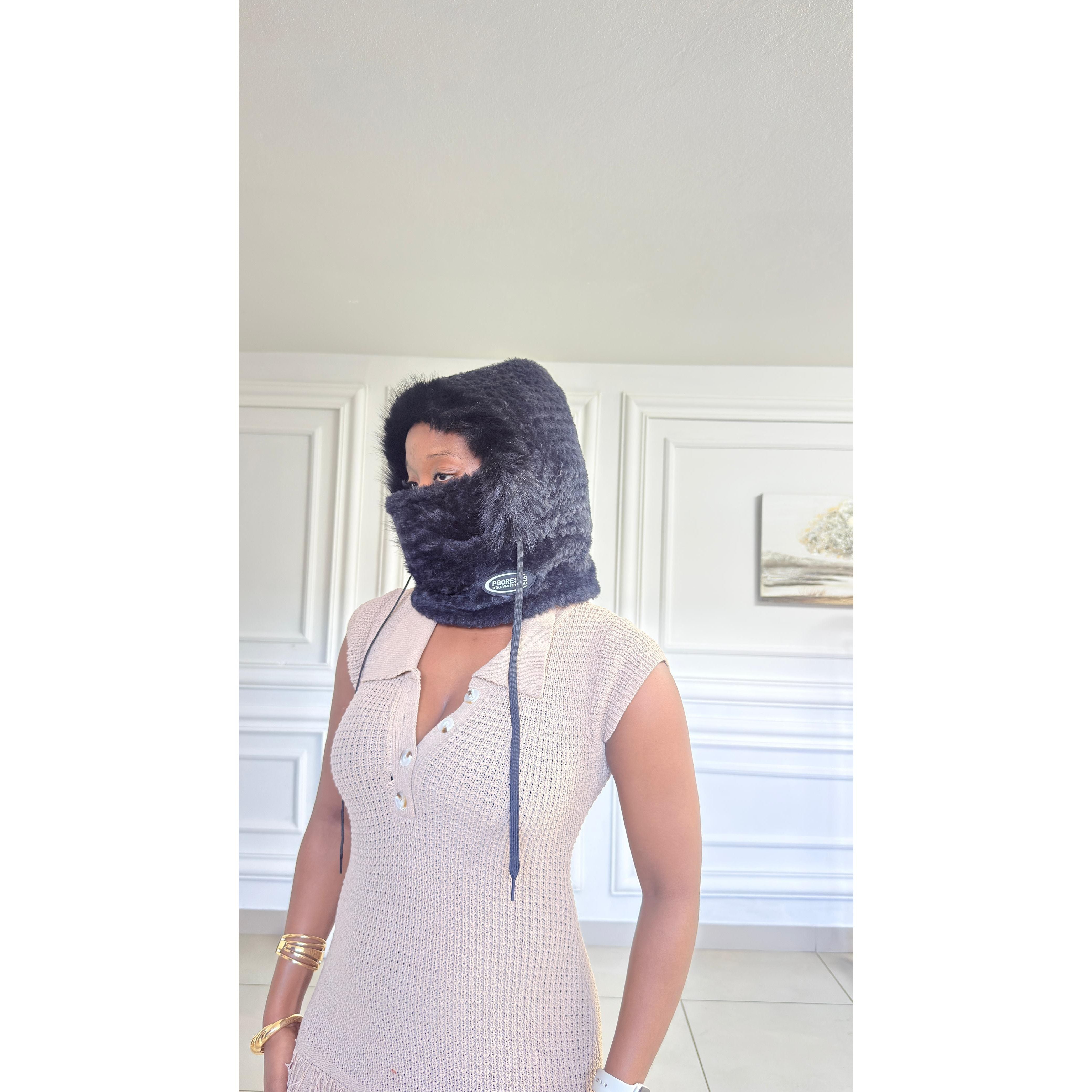 Winter Faux Fur balaclava Hood – YELLOW SUB TRADING