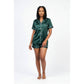 Sweet Short Silk Pajamas 2 Piece Set