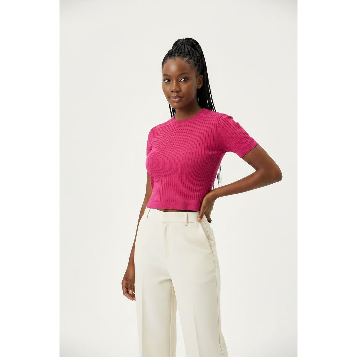 Short Sleeve Cap Sleeve Sweater