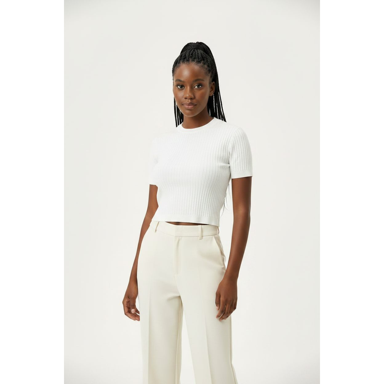 Short Sleeve Cap Sleeve Sweater