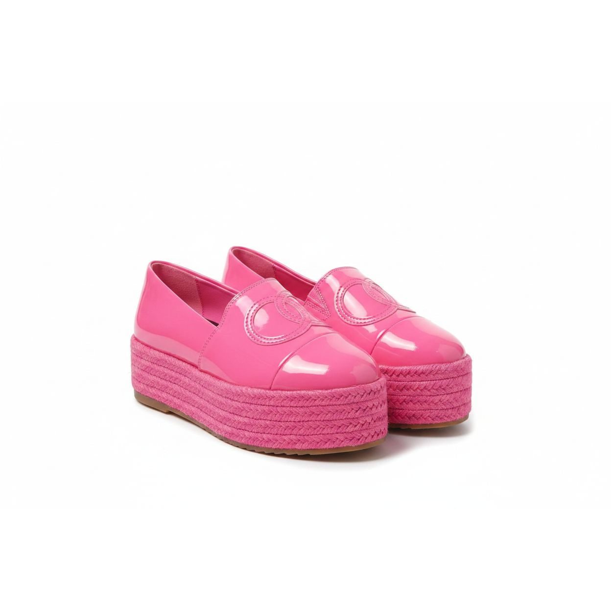 Krystal Rhinestone Decorated Platform Shoes
