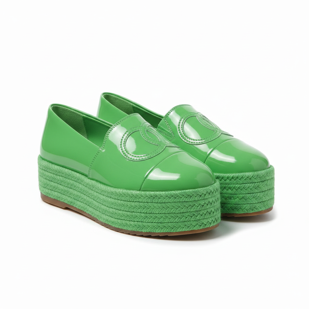 Krystal Rhinestone Decorated Platform Shoes