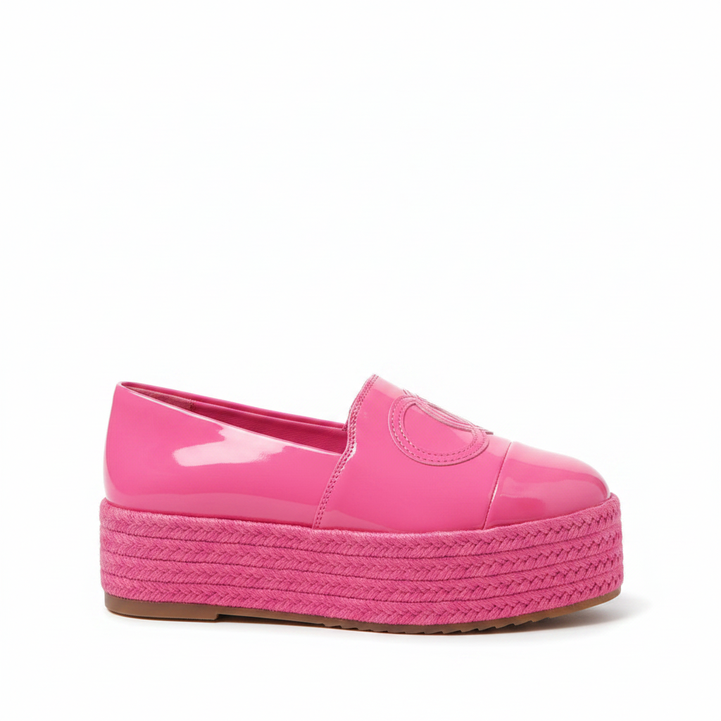 Krystal Rhinestone Decorated Platform Shoes