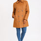 Turn-Down Collar Coat