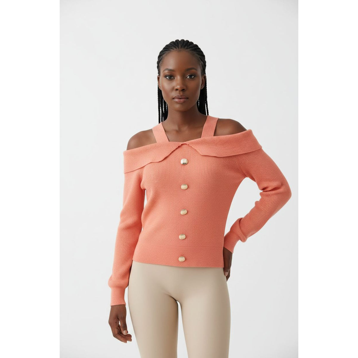 Off The Shoulder Jersey – Women's Casual Tops