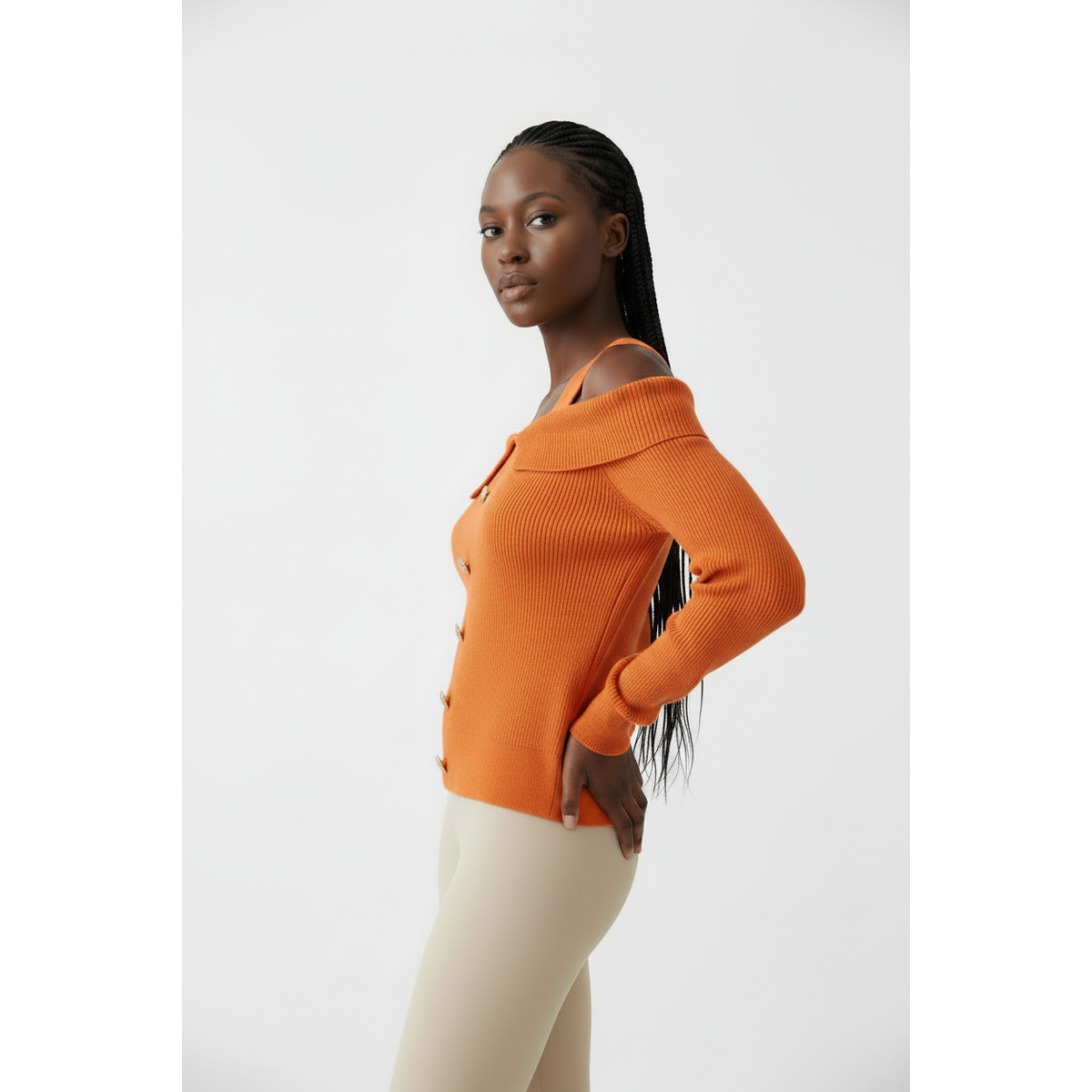 Off The Shoulder Jersey – Women's Casual Tops