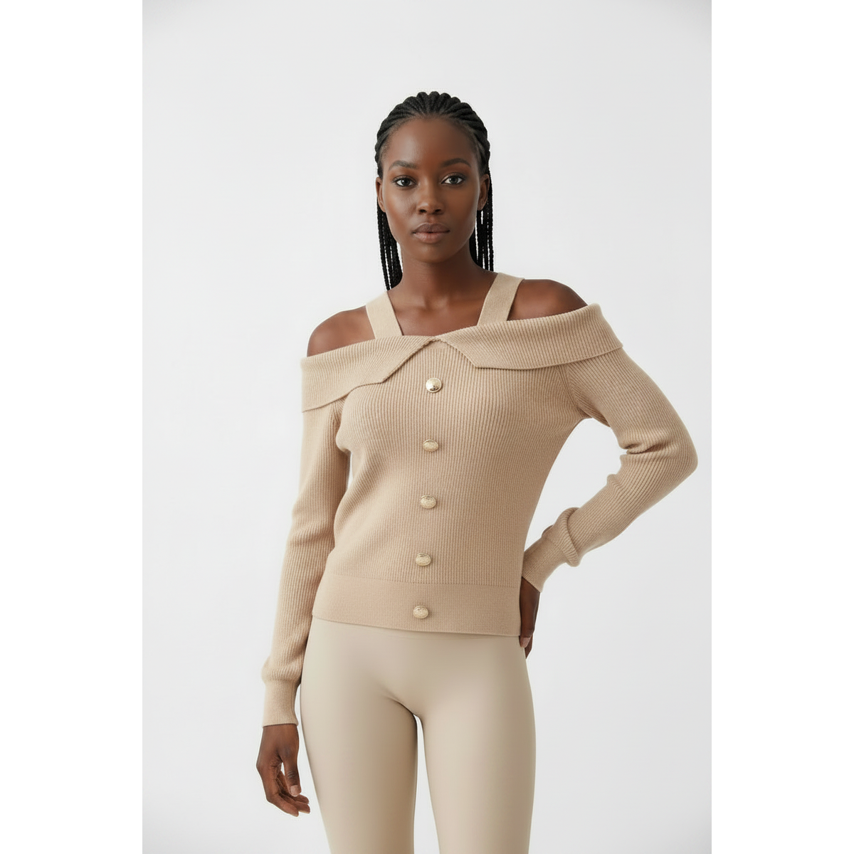 Off The Shoulder Jersey – Women's Casual Tops