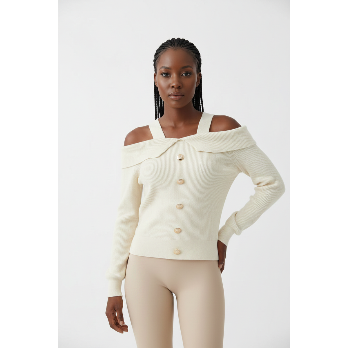 Off The Shoulder Jersey – Women's Casual Tops