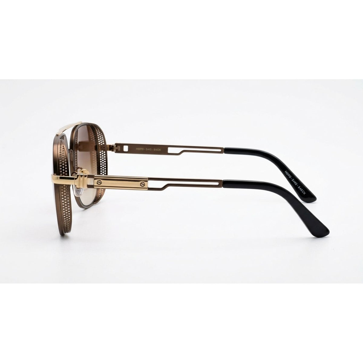 Navigator Metal Sunglasses with Tinted Lenses