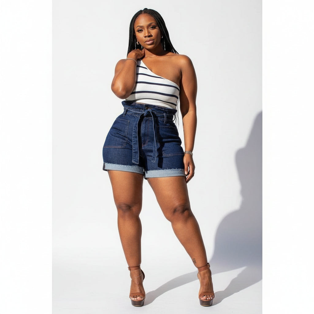 Casual Denim Short Pant