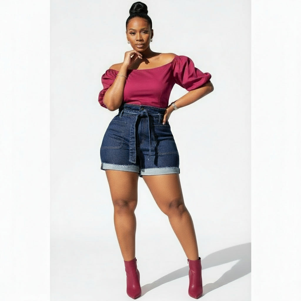 Casual Denim Short Pant