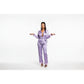 Ladies Feather Fringe Two-piece Loungewear