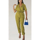 Sexy Short Sleeve Jumpsuit