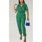 Sexy Short Sleeve Jumpsuit