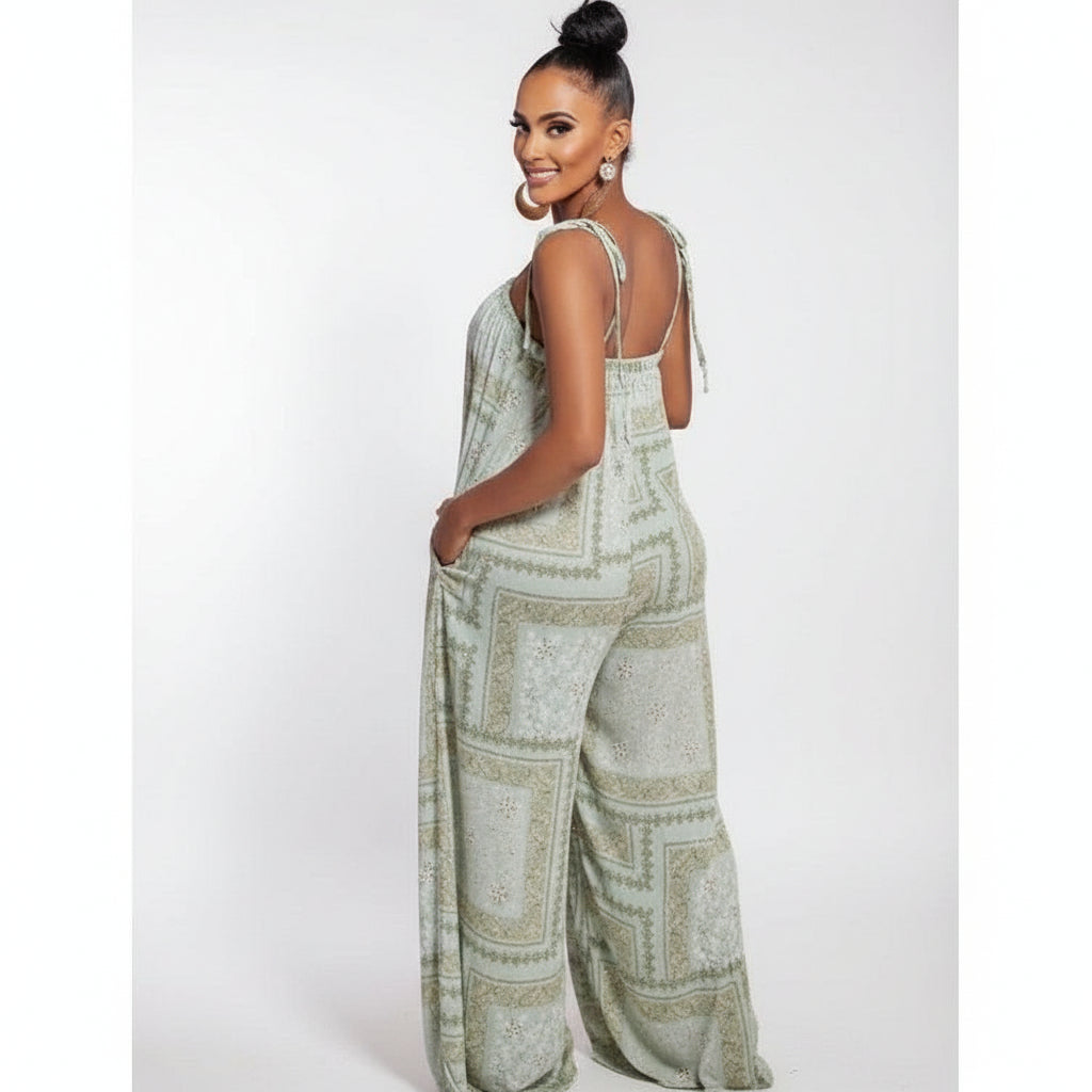 Off Shoulder Plus Size Jumpsuits