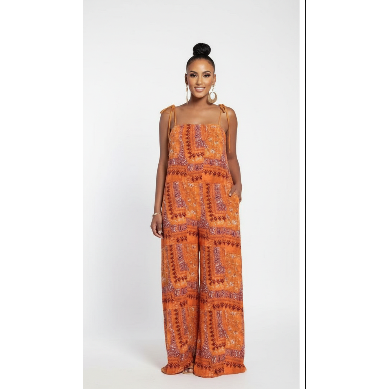 Off Shoulder Plus Size Jumpsuits