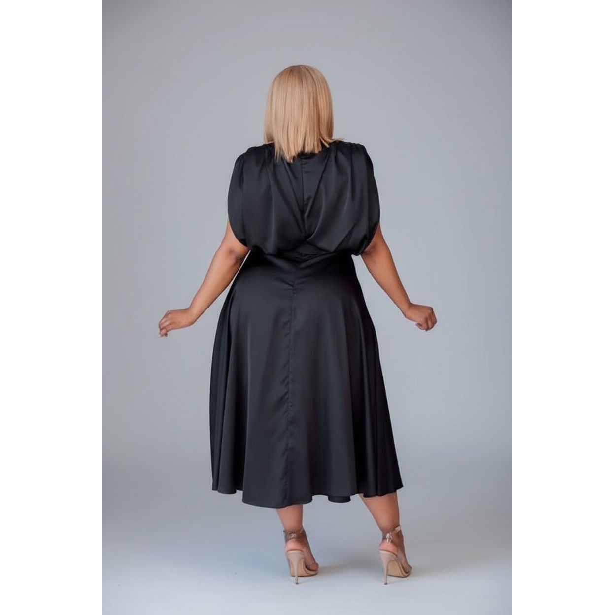 Sleeveless Round Neck Maxi Dress