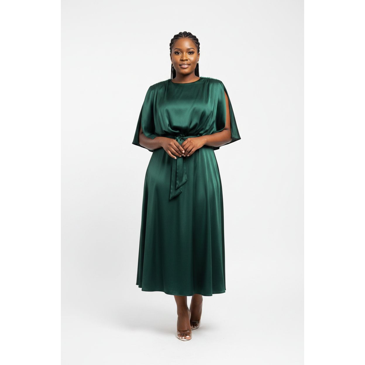 Sleeveless Round Neck Maxi Dress