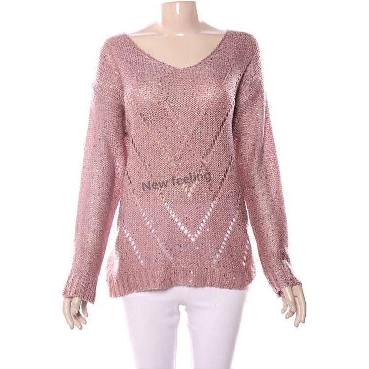 Knitted Round Neck Top