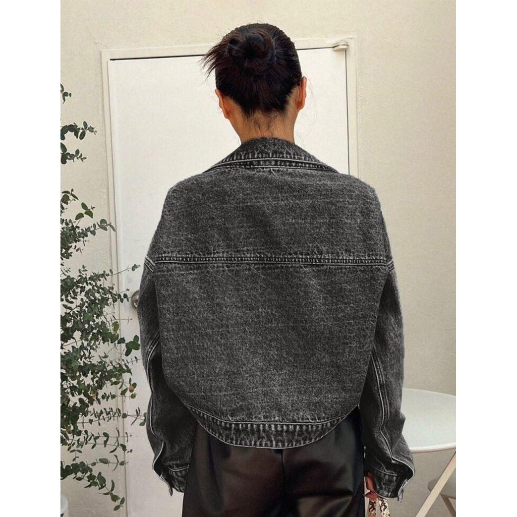 Denim Long Sleeve Jacket