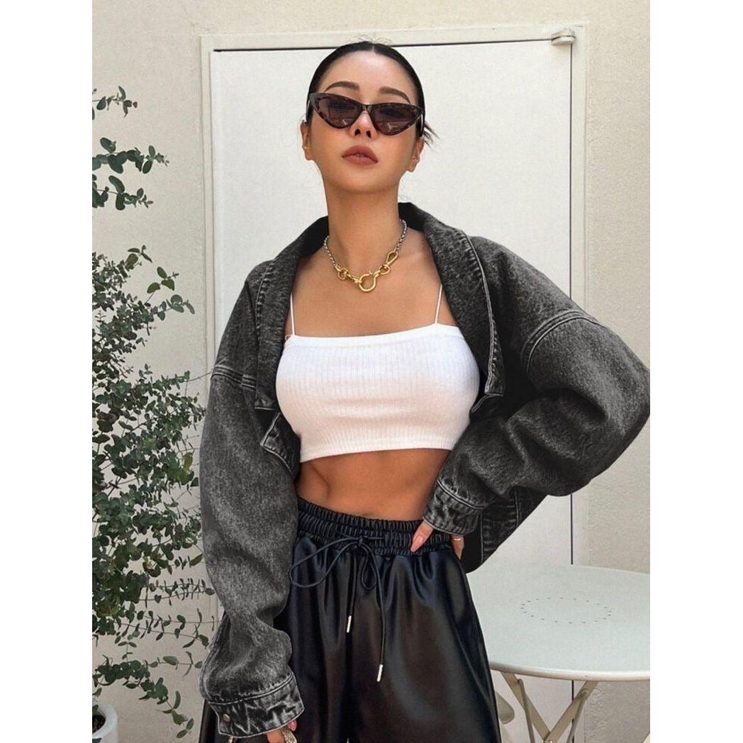 Denim Long Sleeve Jacket