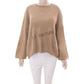 Knitted Round Neck Top