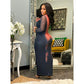 Bodycon Round Neck Dress